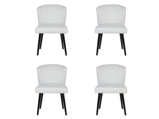 4x Leder Polster Sitz Stühle Lehn Stuhl Design Lounge Club Sessel Garnitur