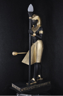 Stehleuchte Skulptur Figur Lampen Leuchte Ägypten Statue Figuren Skulpturen 2876