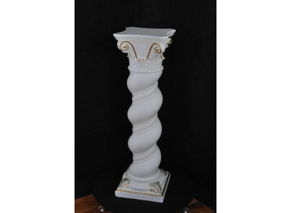 Säule Medusa Mäander Style Dekosäule Säulen Statue Ständer Barock 100cm Neu 1017