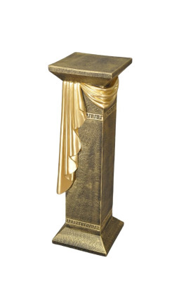 Medusa Säule Römische Säulen Marmor Skulptur Figur Deko Dekoration Ständer 1087
