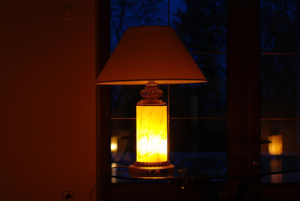 Design Lampe Tischlampe Tisch Lampen Leuchte Deko Klassische Beleuchtung 65cm