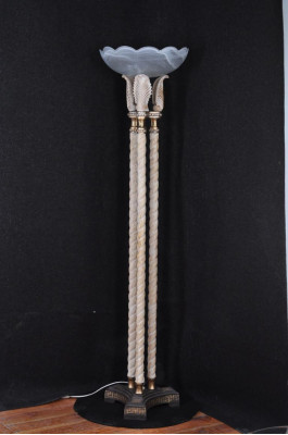 Olymp Steh Feuer Lampe Leuchte Stehlampe Sandleuchte Lampen Leuchten Design XXL