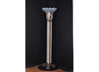 Olymp Steh Feuer Lampe Leuchte Stehlampe Sandleuchte Lampen Leuchten Design XXL