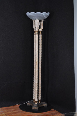 Olymp Steh Feuer Lampe Leuchte Stehlampe Sandleuchte Lampen Leuchten Design XXL