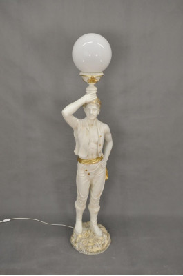 Design Leuchte Stehleuchte Lampe Lampen Leuchten Stand XXL Skulptur Figur Statue