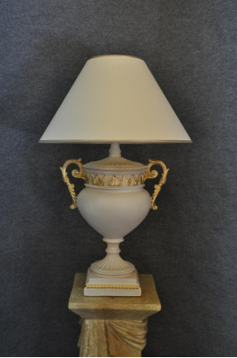 Design Pokal Vasen Tischleuchte Leuchte Tisch Lampen Leuchten Lampen 60cm XXL