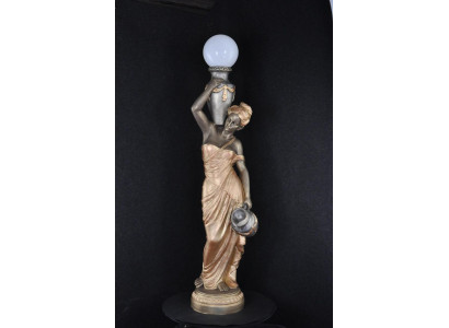 Stehleuchte Lampe Leuchte Statue Figur Skulpturen Skulptur Statuen Stanlampe Neu