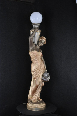 Stehleuchte Lampe Leuchte Statue Figur Skulpturen Skulptur Statuen Stanlampe Neu