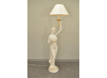 Skulptur Stand Leuchte Design XXL Steh Stand Lampe Wohnzimmer Leuchten 183cm