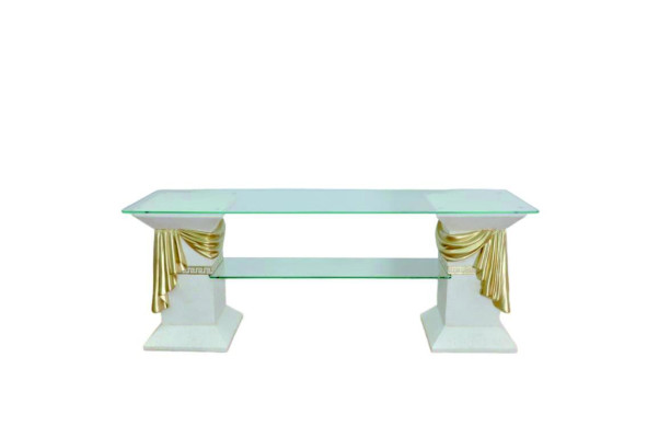 Klassische RTV Sideboard Fernseh Tisch Tische Tv Board Medusa Regal Vitrine 1877