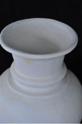 XXL Vase Große Raum Dekoration Blumen Vasen Kübel Antik Stil Deko Medusa 90cm