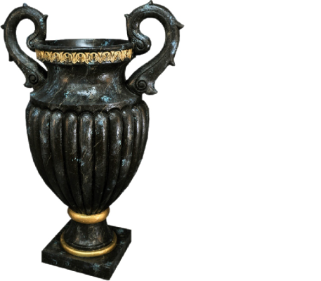 Design Vase Vasen XXL Figur Statue Skulptur Skulpturen Dekoration 0885 97cm Neu
