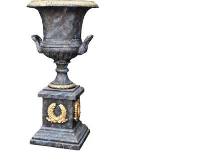 XXL Vase Tisch Dekoration Deko Vasen Antik Stil Skulptur Figur Kelch Rom 0877