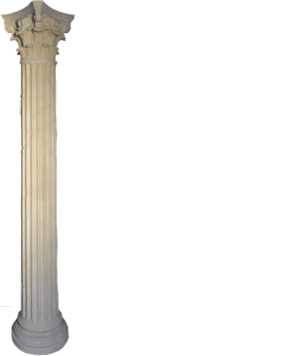 Design Spalten Säule Antike Dekosäule Säule Blumensäule Ständer Podest Neu 228cm