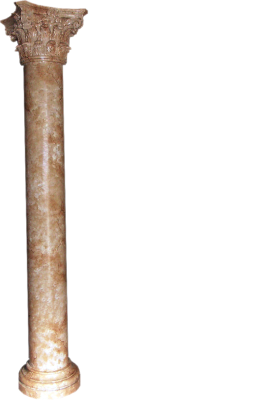 XXL Griechische Säule 300cm Groß Stil Design Säulen Luxus Stützen Antik Stil
