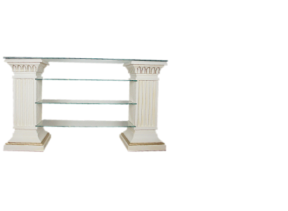 Design Vitrine Regal Glas Säule Schrank Vitrinen Regale Schrank Wohnzimmer 1848