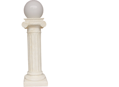 Säule Beleuchtet Dekoration Säulen Lampe Leuchte Figuren Skulptur Skulpturen