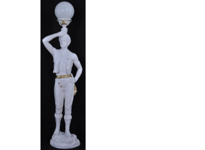 Lebensgroß Hindu Stand Leuchte Skulptur Stehleuchte Lampe Dekoration Figur 160cm