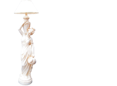 Design Leuchten Steh Lampe Leuchte Lampenschirm Dekolampe Beleuchtung 6828 Neu