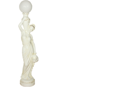 Wohnzimmer Stehlampe Leuchte Steh Leuchten XXL Design Lampe Figur Skulptur 6833