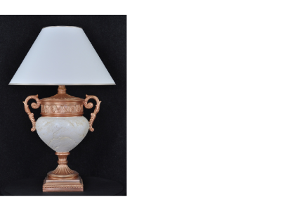 XXL Tisch Nacht Lampe Leuchte Vase Echte Handarbeit Standleuchte Lampen Leuchten