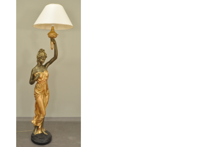 Design Leuchten Leuchte Mädchen Lampe Lampenschirm Dekolampe Beleuchtung 6900