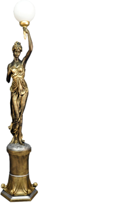 Designer XXL Big Statue Leuchte Lampe Stehlampe Stehleuchte Lampe Leuchten 227cm
