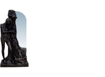 Brunnen mit Spiegel Gartenbrunnen Zierbrunnen Springbrunnen Gardenfiguren 6635