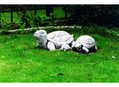 Garten Dekoration Schildkröte Terrasse Stein Figuren Figur Deko Statue