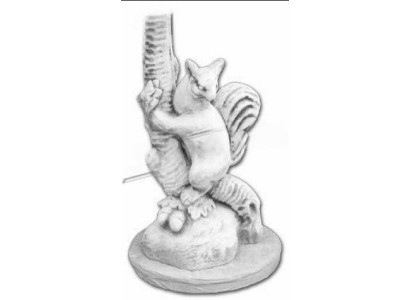 Garten Dekoration Frettchen Terrasse Stein Figuren Figur Statue Skulptur