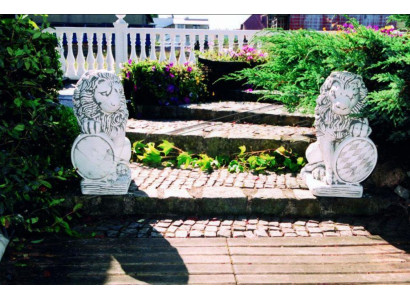Garten Dekoration Löwe Natur Statue Skulptur Figuren Skulpturen Designer