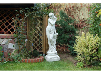 Sockel 25cm für Skulptur Design Figur Statue Garten Figuren Statuen