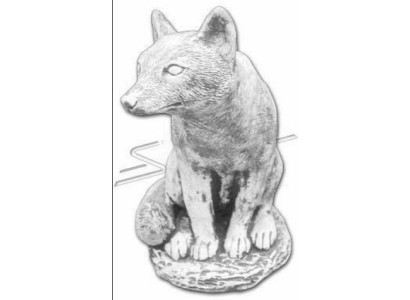 Garten Dekoration Fuchs Terrasse Stein Figuren Figur Dekorative Statue