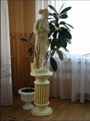 Säule Figur Skulptur FigurenStatue Säulen Design Garten Dekoration Deko