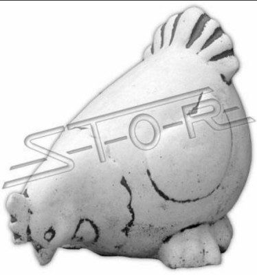 Garten Dekoration Huhn Terrasse Stein Figuren Figur Deko Statue
