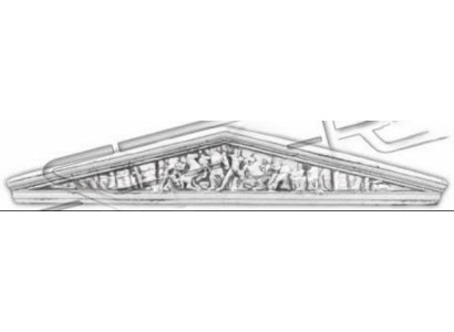 Tür Bogen Relief Antik Stil Bild Bilder Wandrelief Steinplatte Türen