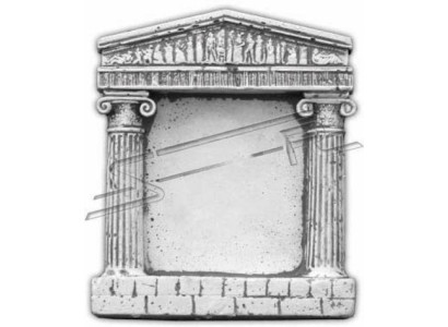 Wandrelief Steinplatte Bild Stein Gemälde Antik Dekorative Relief Bilder