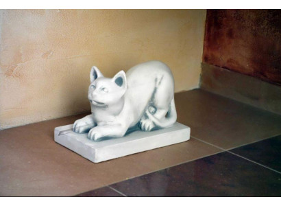 Garten Dekoration Katze Terrasse Dekorative Stein Figuren Figur Statue
