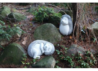 Garten Dekoration Igel Terrasse Stein Karikatur Figuren Figur Deko Statue