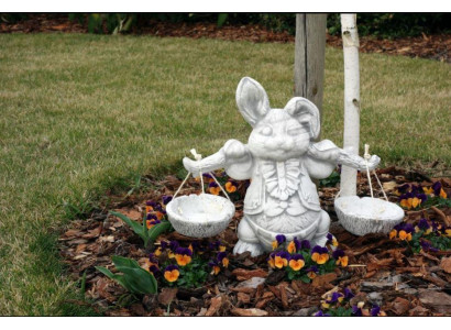 Garten Dekoration Hase Terrasse Stein Figuren Figur Dekorative Natur Statue