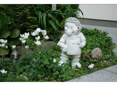 Garten Dekoration Igel Terrasse Stein Figuren Figur Deko Statue Skulptur