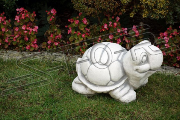 Garten Dekoration Schildkröte Terrasse Stein Figuren Figur Deko