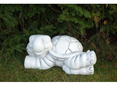 Garten Schildkröte Dekoration Stein Figur Terrasse Deko Statue