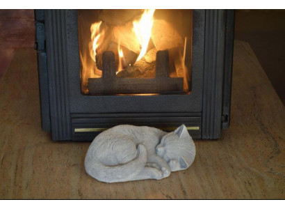 Garten Dekorative Dekoration Katze Terrasse Stein Figuren Figur Statue