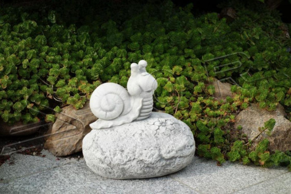 Schild Welcome Schnecke Willkommens Schilder Garten Figur
