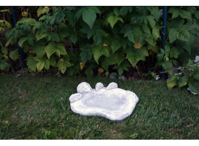 Vogel Tränke Skulptur Design Figur Dekor Statue Garten Figuren Statuen