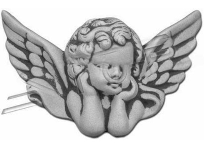 Grabschmuck Grab Stein Dekoration Engel Figur Skulptur Gott Heilig