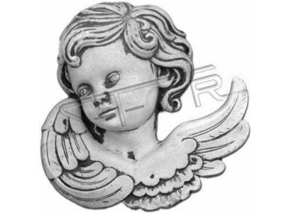 Grabschmuck Grab Stein Dekoration Engel Figur Skulptur Natur Weiß Gott