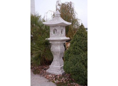 Japanischer Garten Haus Dekoration Statue Figuren Figur Natur Weiß Statuen