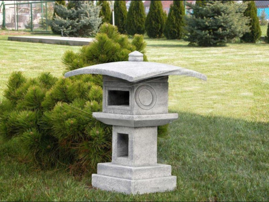 Japanischer Garten Haus Dekoration Statue Figuren Natur Figur Weiß Statuen